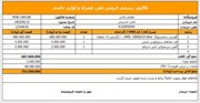 فاکتور موبایل و لوازم جانبی (اکسل و ورد)