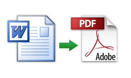 تبدیل و ذخیره فایل WORD به PDF